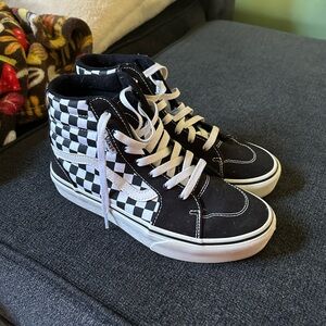 High top platform vans.